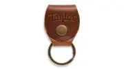 Taylor Key Ring with Pick Holder - Medium Brown Nubuck