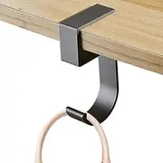 Purse Holder for Desk - Under Desk Headphone Holder | Portable 5-Shaped Hook, Movable Table Rack, Heavy Duty Organizer Space-Saving for Hats Coats Umbrellas