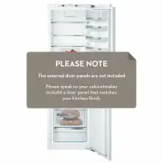 Bosch Series 6 254L Fully Integrated Bottom Mount Fridge KIN86AD30A