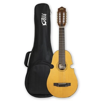 10 String Electric Acoustic Cuatro Guitar Solid spruce top Ovankol back & sides