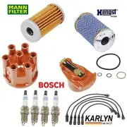 Tune Up Kit Wire Set Cap Rotor Spark Plugs Filters for Mercedes-Benz 190C 63-65
