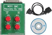 TDBK W211 R230 ABS SBC Tool Repair Code C249F for Mercedes for Benz OBD 211 SBC Reset Tool for Benz SBC Repair Tool Recovery by OBD (Color : Green)