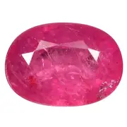 1.26 Ct. Lustrous Royal Red Unheated Ruby Gem WITH GLC CERTIFY