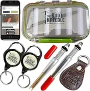 KNOT KNEEDLE Catch Bundle 2 Epic, 2 Zingers, Fly Straightener, Fly Fishing Fly Box
