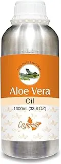 CRYSALIS Aloe Vera Oil | Pure & Natural Undiluted Cold Pressed Carrier Oil - 1000ml/33.81 fl oz