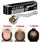Derma Roller Hair Growth 192 Real Inserted Titanium Needles Baldness Treatment