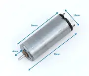 36mm x12mm Micro High-power DC Motor 3V 18500RPM Carbon Brush Model N60 Toy Tool