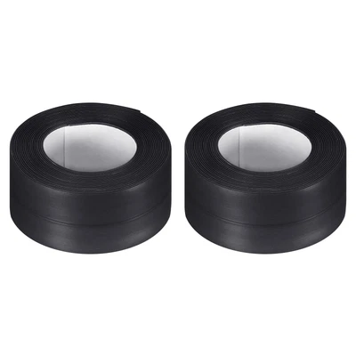 Seal Caulk Strip Tape Self Adhesive 1.5"W*10.5'L for Kitchen Bathroom 2pack
