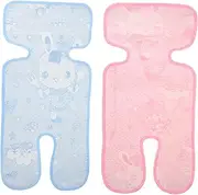 COOPHYA Stroller Mat Baby Carriage Cushion Cooling Seat Mat Non-Woven Material Comfortable for Infants