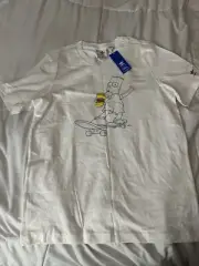 Adidas Originals The Simpson’s Bart Squishee T-Shirt Men's Medium HA5811 FF
