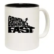 Power Monkeez Going Downhill Fast Ski Mug Cup