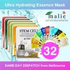 32x Sheets Moisture Essence Face Mask Pack Sheet Korea Beauty Facial Skin Care