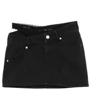 [Alexander Wang] Dip Side Skirt Lace Undie