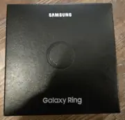 Samsung Galaxy Ring Titanium Black SM-Q502 Smart Ring Bluetooth Size 12