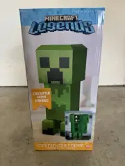 Minecraft Green Creeper Body 12 Can Mini Fridge 8L 2 Door Ambient Lighting
