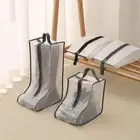 Foldable Rain Boots Storage Bag PVC Shoes Protection Bag Bedroom