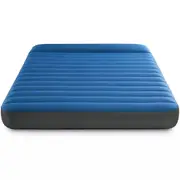 Intex Queen Dura-Beam Inflatable Pillow Mat Airbed W/ USB150 1.52mx2.03mx22cm