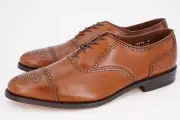 NEW | $395 ALLEN EDMONDS 11 B STRATTON BROWN CAPTOE OXFORD BALMORAL NARROW