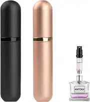 Perfume Travel Refillable Bottle Atomiser - 2-Pack 5ML Perfume Atomizer, Perfum