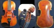 Strad style SONG maestro 5 strings rosewood wood inlay shell violin 4/4 #12644