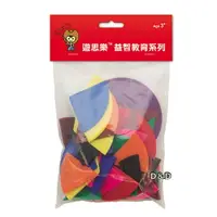 在飛比找樂天市場購物網優惠-《少年》教具 圓形分數板(軟質,51pcs,吊卡) 東喬精品