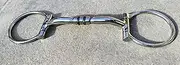 4.5" Copper d Ring Snaffle bits for Horses