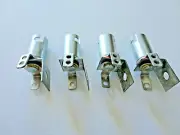 Lamp Sockets - Bayonet Base, 2 Terminal, New! You'll Receive All 4 Sockets!