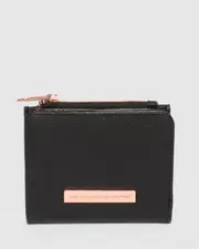 Black And Rose Gold Han Mini Wallet