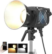 ZHIYUN Molus B300 [Official] Portable 300W LED COB Video Light App Control, 2700-6500K CRI≥96, TLCI≥96, 63200lux@1m, 13 Scene Effects for Product Photography/Studio/Camera Continuous Output Lighting