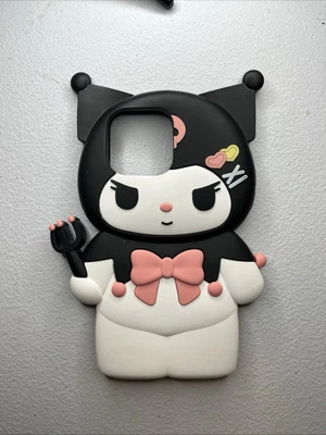 Hello Kitty - Kuromi Silicone Case For iPhone 14 Pro Max