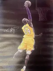 Canvas Poster 18 1/2" x 12" Kobe Bryant No. 24