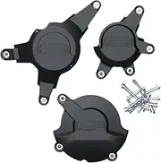 Motorcycle Engine Guard Motorcycles Engine Cover Protection Case Fit for Honda CBR1000RR 2008-2016 Engine Covers Protectors Motorcycle Stator Cover(1 Set-Black)