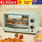 Mini Electric Oven 12L Pizza Bread Cake Baking Grill Barbecue Roaster Toaster au