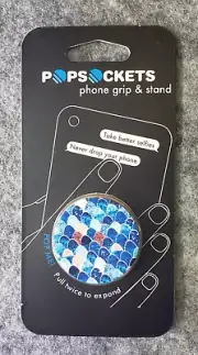 PopSockets REALLY MERMAID Single Phone Holder Grip Stand PopSocket Fish Scales