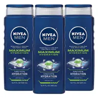 在飛比找蝦皮購物優惠-Nivea Men 男性專用保濕清潔沐浴乳 一瓶