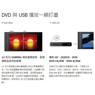 現貨 官方專售【Philips飛利浦】HDMI/CD/USB/DVD播放機讀碟王巧虎TAEP200 TAEP200/97