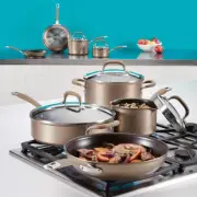 Circulon Professional Hard Anodized 13 PC Cookware Set - Bronze
