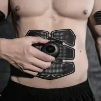 在飛比找樂天市場購物網優惠-楓林宜居 腹部肌肉 健腹儀廠家充電款 智能ems 脈沖按摩器