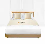 SOGA 3-Piece 1.8m Vintage Bed Scarf Runner – Bedding Tail Pads