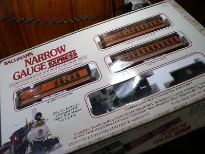 Bachmann O Narrow Gauge Express "Great Northern" 25005, Can Run On HO Track NOS