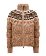 Moncler Grenoble Zip-Up Knit Jacket color