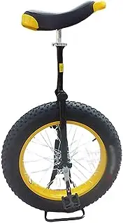 20" / 24" Wheel Trainer Unicycle Skidproof Butyl Tire Balance Cycling Exercise Outdoor Mountain Bike Bicycle with Extra Rough Tires (Color : with Parking Rack, Size : 20Inch) Durable TDF