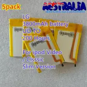 5x LG 3800mAh Replacement Battery iPod 5th Gen Video 30GB 7th Classic 120/160GB