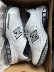 New Balance Court 806 White Mens Tennis Shoes Size 10.5 Wide Brand New In Box