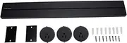 3PCS 600mm Length Track Power Strip, Multifunctional Socket Expanders Track Wall Mount Power Strip for Living Room, Bedroom, Kitchens, Studies, TV (3PCS US Plug Sockets)