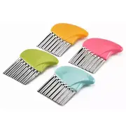 Stainless Steel Wave Potato Cutter Manual Multipurpose Slicer Cut French Fries