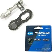 KMC Missing Link Shimano Slam 11 Tier CL555R Reusable Silver Medium