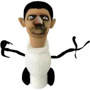 12" CCTV-Man Skibidi Toilet Plush - Horror Stuffed Figure Doll, Great for Gifting