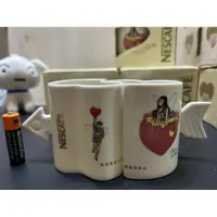 在飛比找蝦皮購物優惠-現貨NESCAFE 雀巢咖啡杯馬克杯經典限量杯情人愛心對杯2