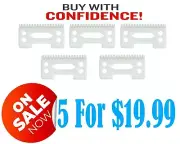 Wahl Magic Clip 2-Hole Clipper ceramic Blade cutter 5Pc